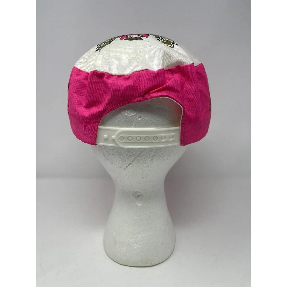Vintage Circus Hotel Casino Hat‎ Snapback Painters Ball Cap Pink 90s Las Vegas